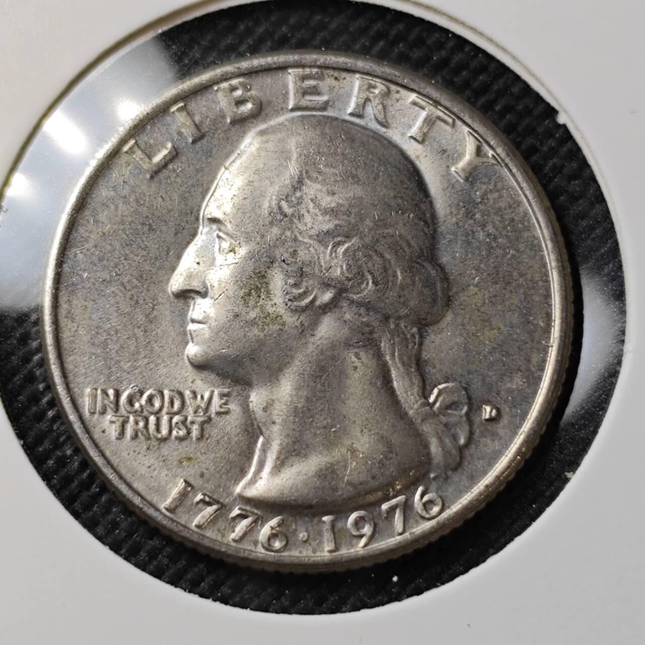 KK钱币收藏小铺  第387期  2月预留时间 周末发货  美国25分纪念币