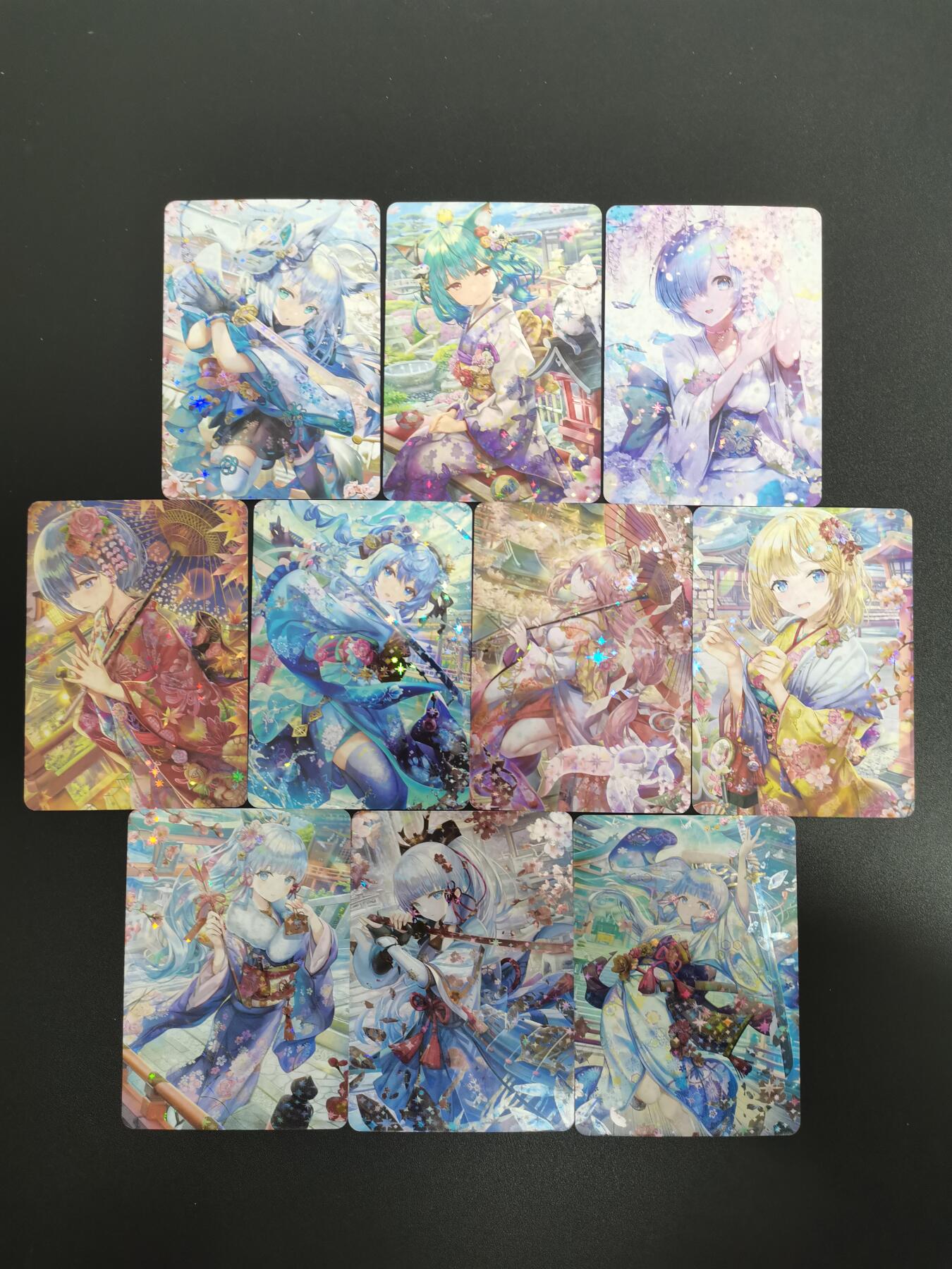 NO.20.5 好又多妹卡大赏，祝你新年旺桃花~只能从此链接进的专场！新店点关注不迷路~每周一站式配齐，方便凑单！（周5晚9点截拍，卖家送拍免费！） 宁缺 动漫妹卡 闪卡10张