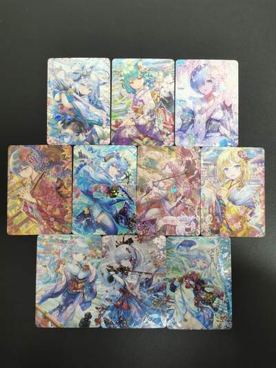 NO.20.5 好又多妹卡大赏，祝你新年旺桃花~只能从此链接进的专场！新店点关注不迷路~每周一站式配齐，方便凑单！（周5晚9点截拍，卖家送拍免费！） - 宁缺 动漫妹卡 闪卡10张