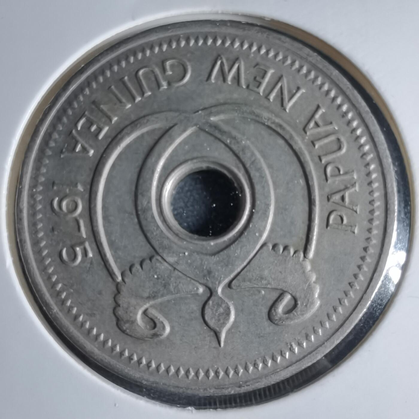 沼泽如烟--第954场 巴布亚新几内亚1975年1基纳