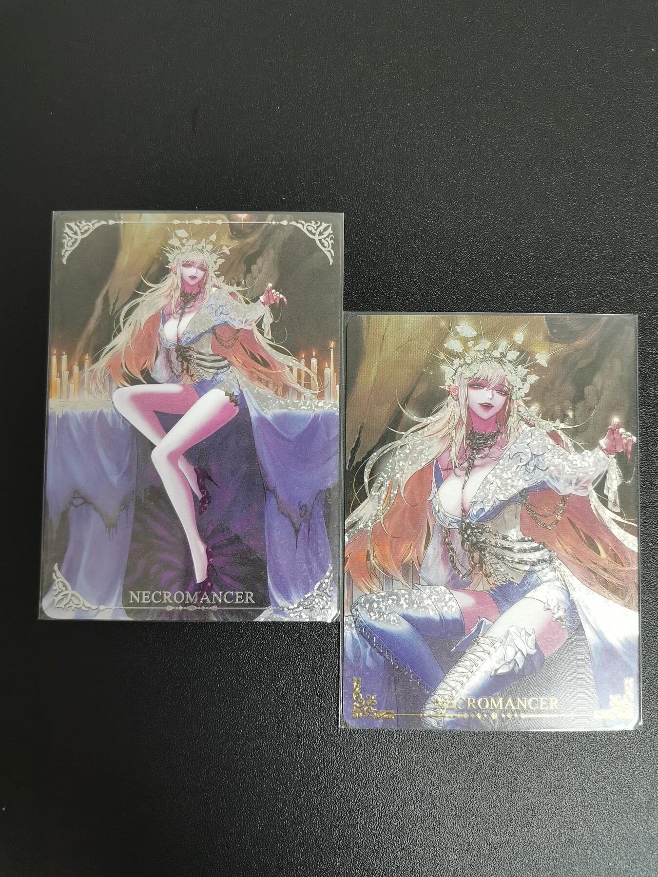 NO.20.5 好又多妹卡大赏，祝你新年旺桃花~只能从此链接进的专场！新店点关注不迷路~每周一站式配齐，方便凑单！（周5晚9点截拍，卖家送拍免费！） 驴歪歪卡牌 死灵术士 2张 钻闪