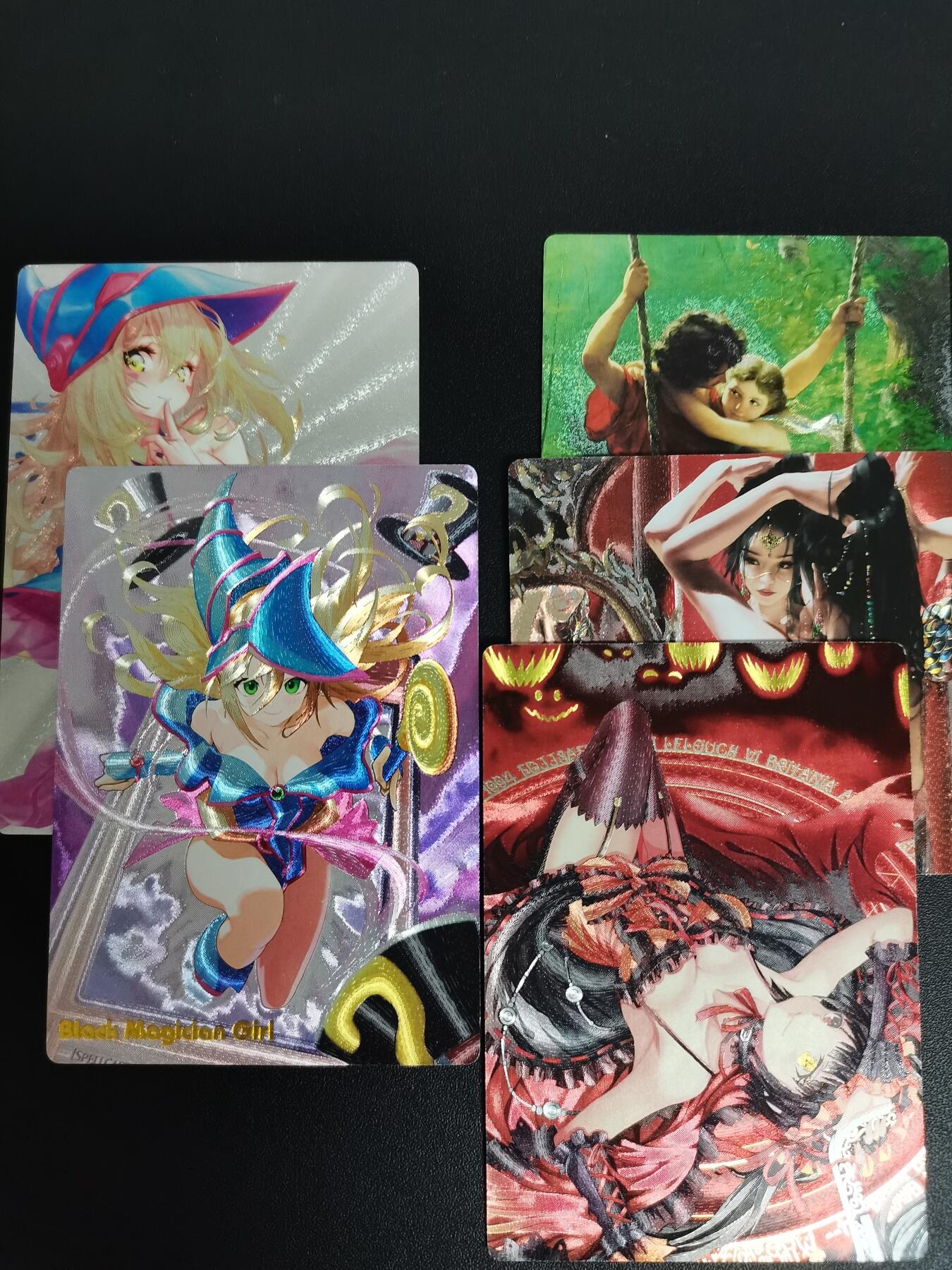 NO.20.5 好又多妹卡大赏，祝你新年旺桃花~只能从此链接进的专场！新店点关注不迷路~每周一站式配齐，方便凑单！（周5晚9点截拍，卖家送拍免费！） 奇点 黑魔女+眠+春光+时崎狂三 粗闪5张