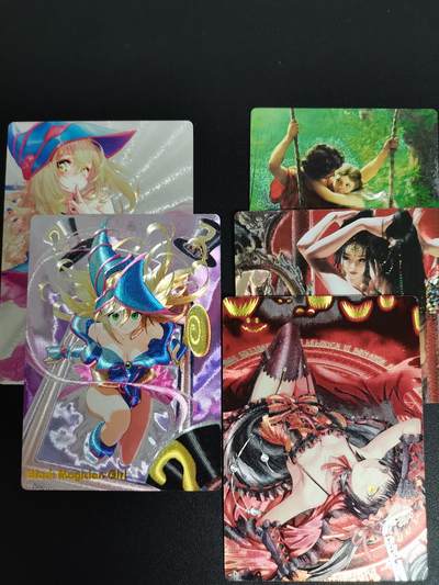 NO.20.5 好又多妹卡大赏，祝你新年旺桃花~只能从此链接进的专场！新店点关注不迷路~每周一站式配齐，方便凑单！（周5晚9点截拍，卖家送拍免费！） - 奇点 黑魔女+眠+春光+时崎狂三 粗闪5张