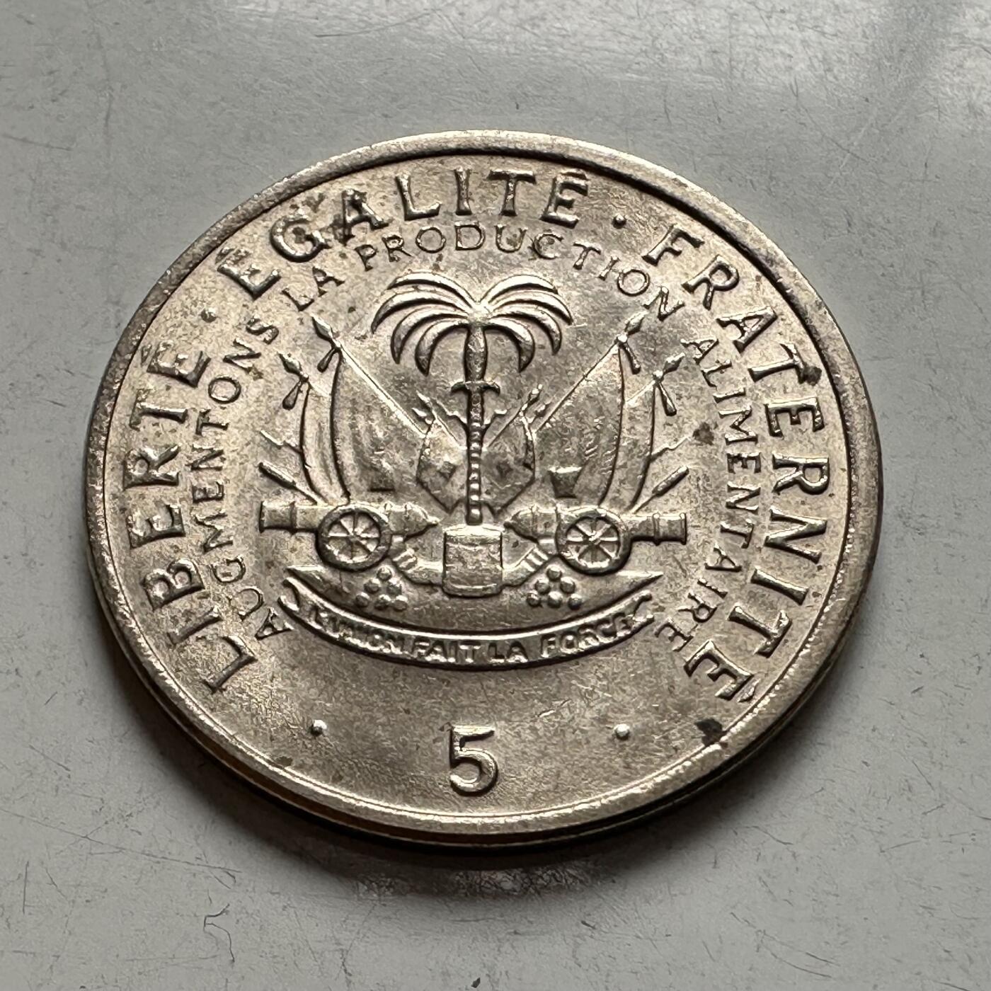 🌹外币初藏🌹🐯2026年第4场  每周二四六晚8️⃣点 接代拍 海地1975年五分