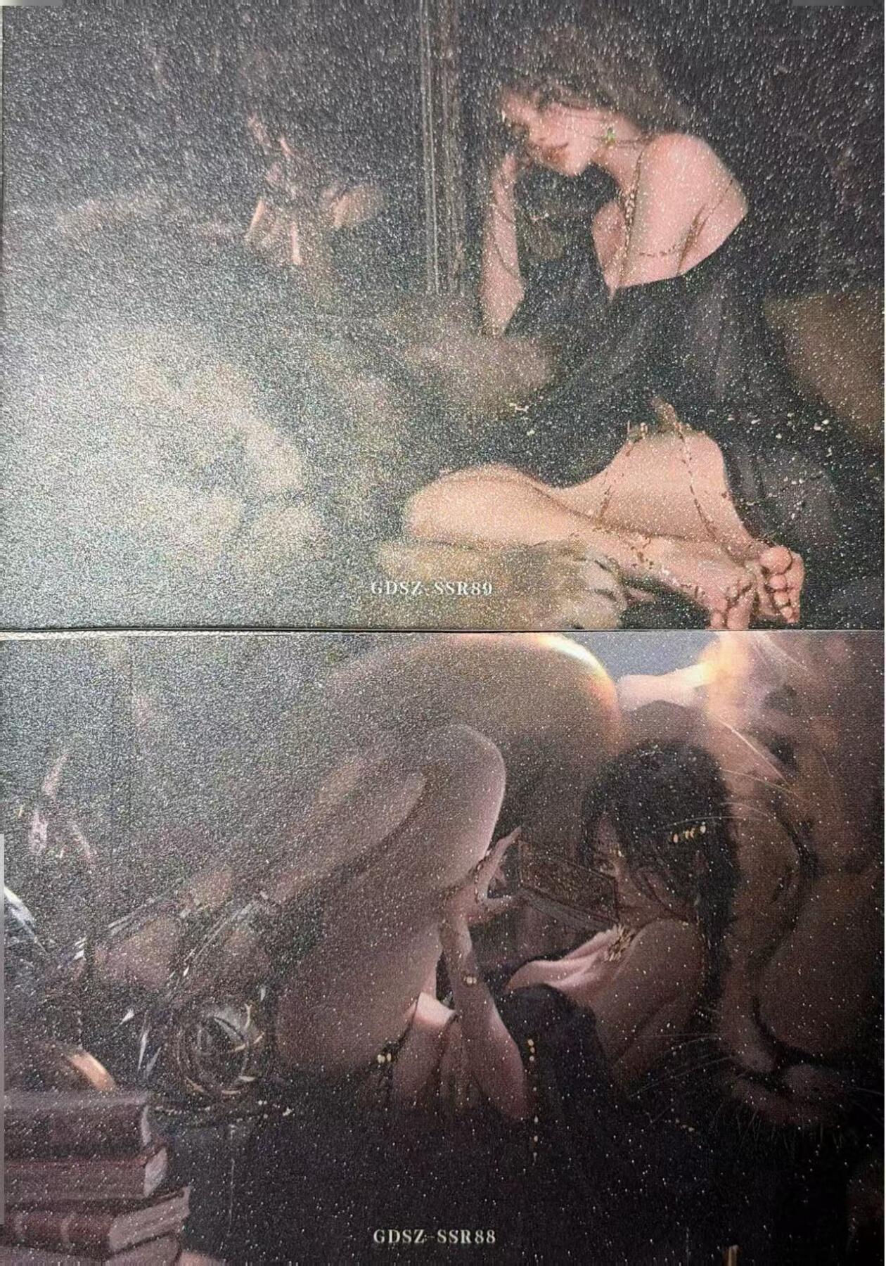 秋萤阁第40期 (1月7号周三晚上20点截拍，欢迎竞拍)  集卡社鬼刀第三弹 中位卡 表面带细闪工艺