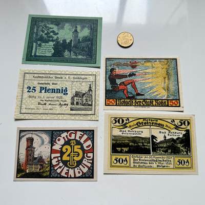 🌹外币初藏🌹🐯2026年第4场  每周二四六晚8️⃣点 接代拍 - 德国一战时期紧急币—8