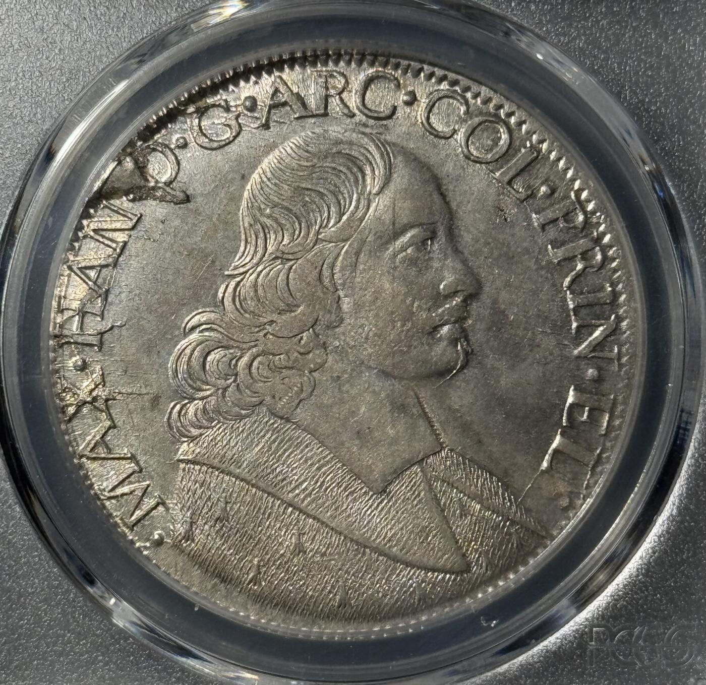 1674年比利时列日主教区Patagon大银币 