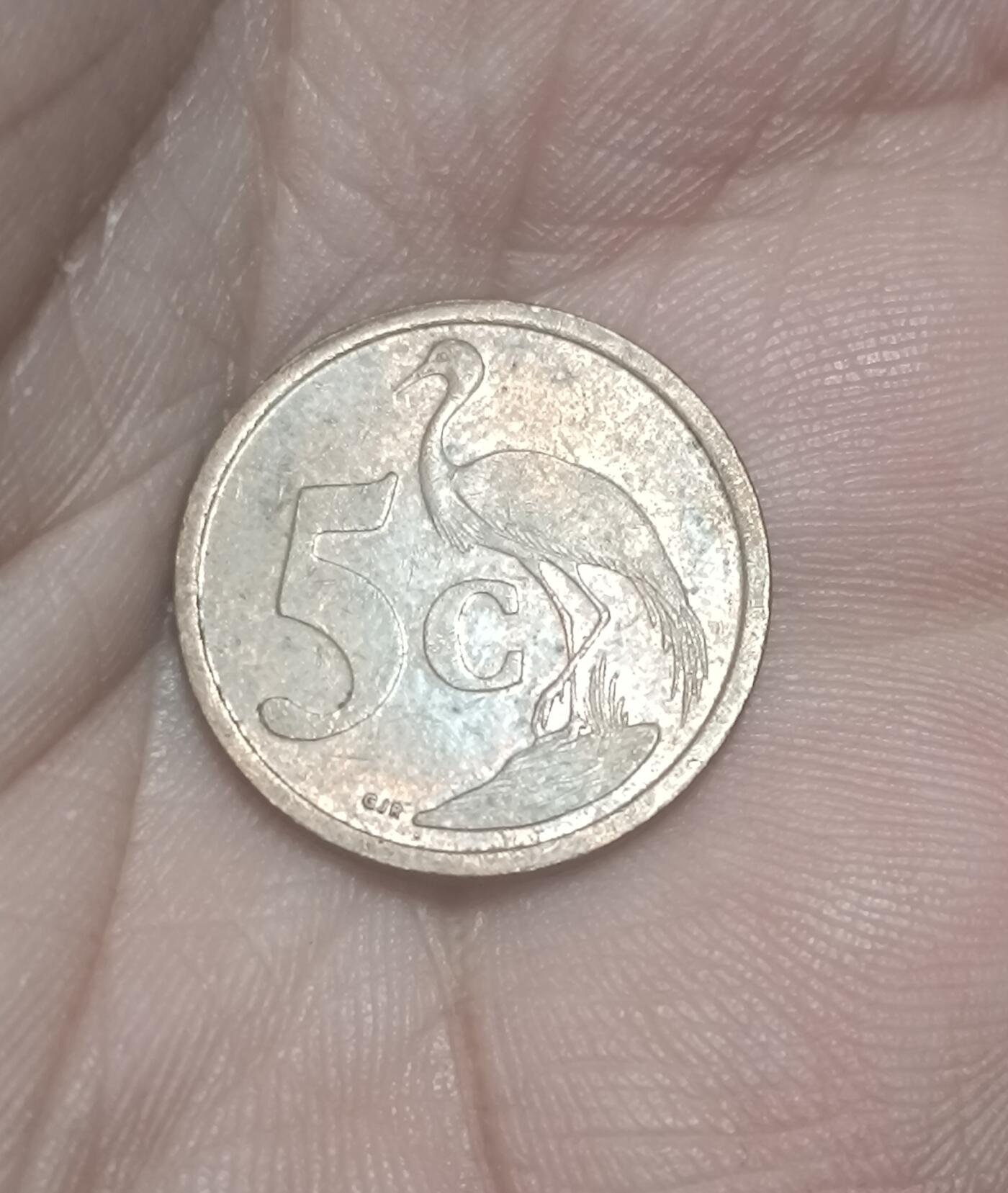 万国钱币阁第二场 南非5分铜钢币