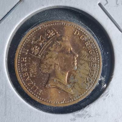 沼泽如烟--第954场 - 英国1991年1便士