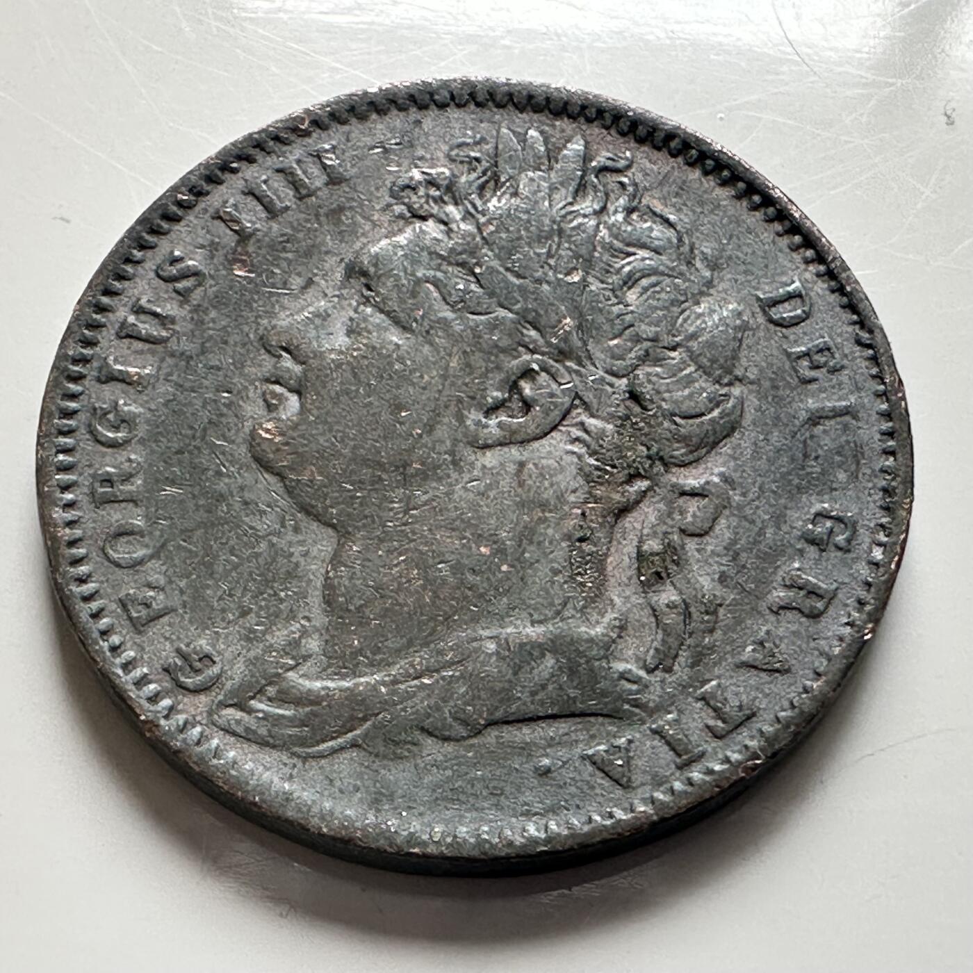 🌹外币初藏🌹🐯2026年第4场  每周二四六晚8️⃣点 接代拍 英国1821年乔治四世一法新