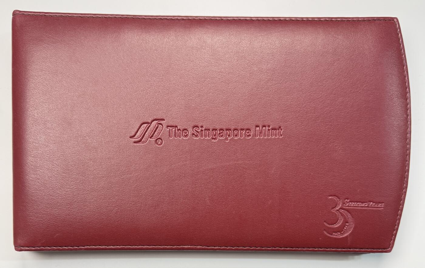 S&S Numismatic世界钱币-拍卖 第118期  获奖币*库克萨摩亚斐济1998年 新加坡造币厂30周年 2元精制纪念银币 盒证齐全 155.5克925银