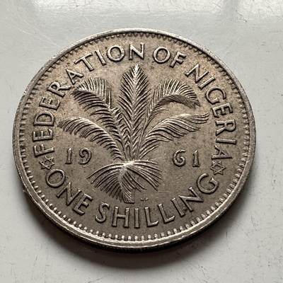 🌹外币初藏🌹🐯2026年第4场  每周二四六晚8️⃣点 接代拍 - 英属尼日利亚1961年一先令