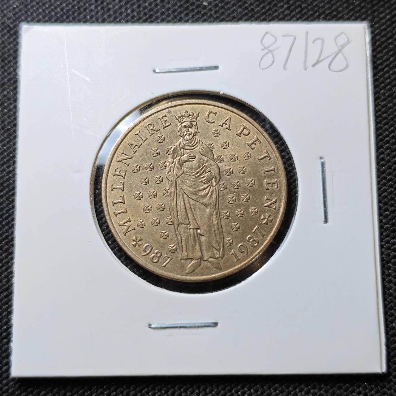 KK钱币收藏小铺  第387期  2月预留时间 周末发货  法国10法郎纪念币