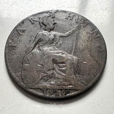 🌹外币初藏🌹🐯2026年第4场  每周二四六晚8️⃣点 接代拍 - 英国1916年一法新