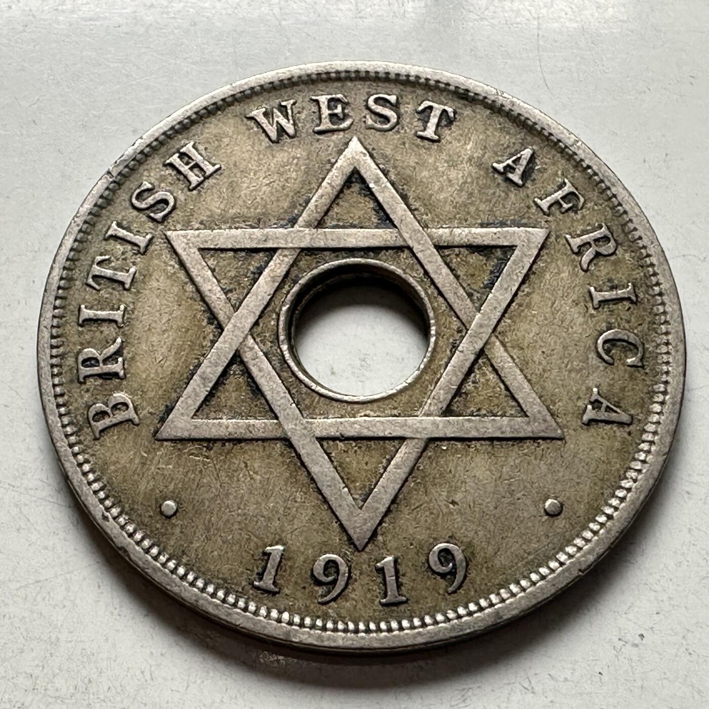 🌹外币初藏🌹🐯2026年第4场  每周二四六晚8️⃣点 接代拍 英属西非1919年一便士