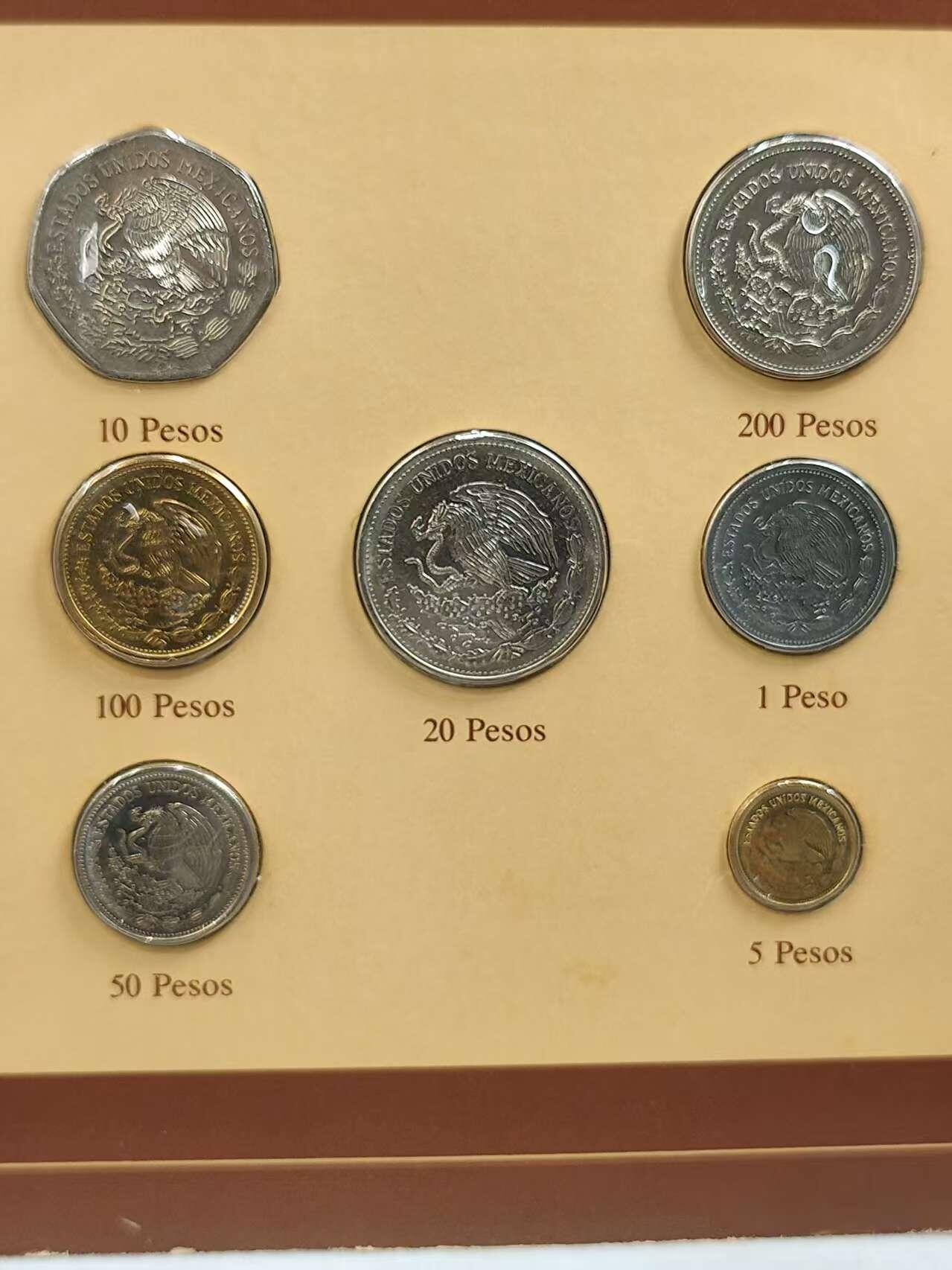 G&W世界散币，银币处理专场（第42场） 富兰克林-墨西哥7枚套