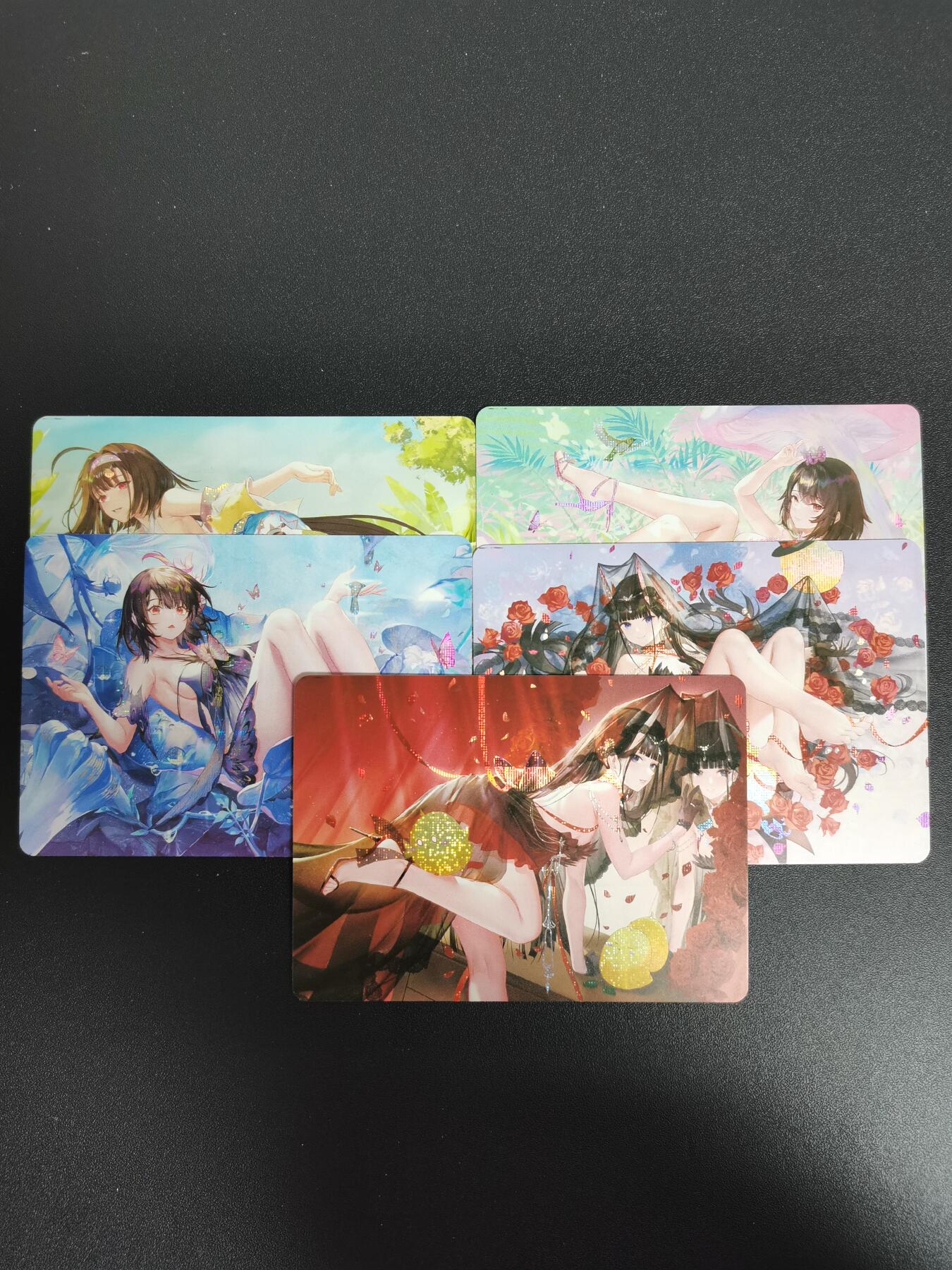 NO.20.5 好又多妹卡大赏，祝你新年旺桃花~只能从此链接进的专场！新店点关注不迷路~每周一站式配齐，方便凑单！（周5晚9点截拍，卖家送拍免费！） 宁缺 横版躺姿妹卡5张