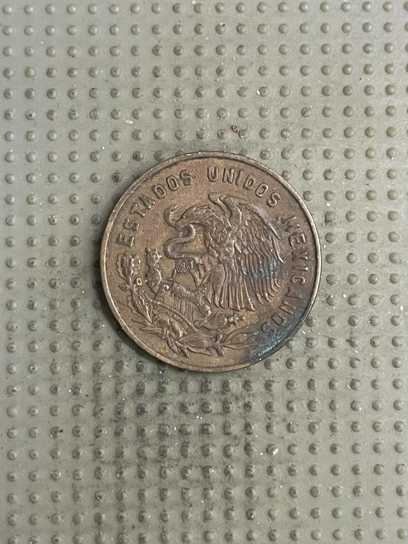 2026年第3场各国散币拍卖（总第153场） 墨西哥1968年5分