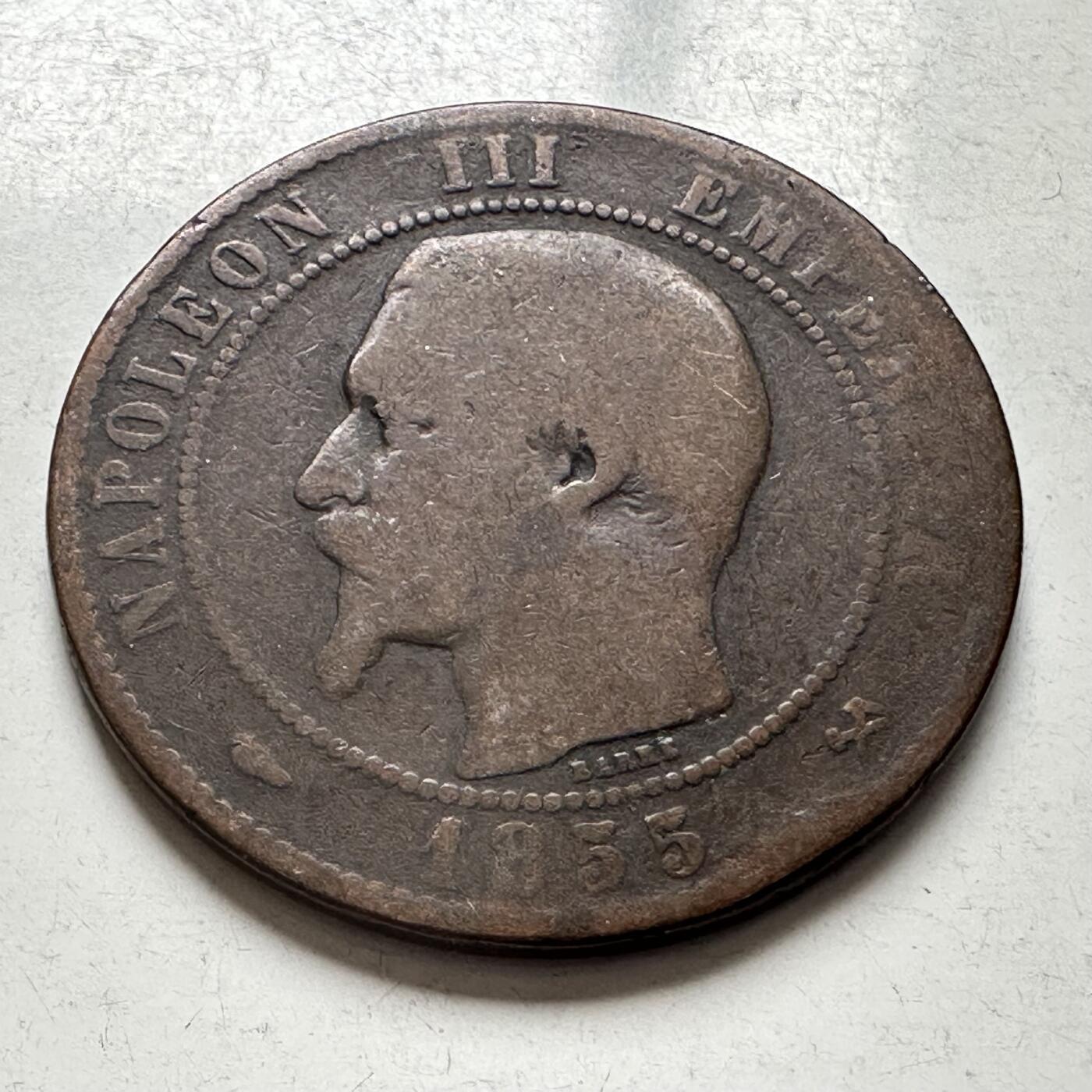 🌹外币初藏🌹🐯2026年第4场  每周二四六晚8️⃣点 接代拍 法国1855年10分