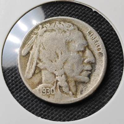 KK钱币收藏小铺  第387期  2月预留时间 周末发货 -  1930美国5分镍币