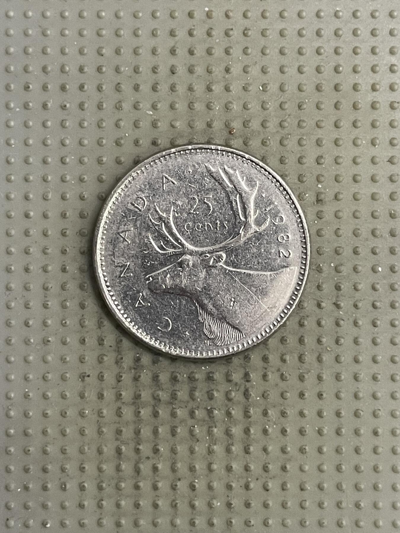 2026年第3场各国散币拍卖（总第153场） 加拿大1982年25美分