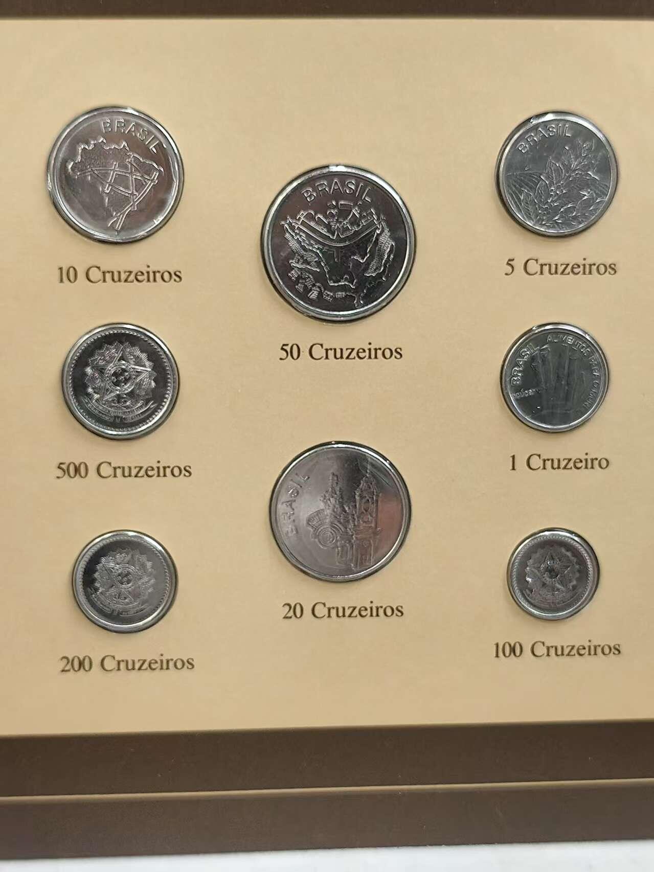 G&W世界散币，银币处理专场（第42场） 富兰克林-巴西8枚套