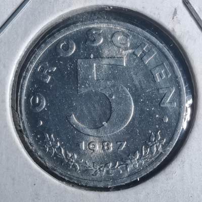 沼泽如烟--第954场 - 奥地利1987年5格罗申