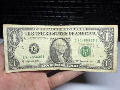 2026年集古藏今外币拍卖第一期-第3场—（总第300拍-纸币专场），本期拍完结算一次，发货时间2-3天，休息几天后继续新的一期拍卖。 - 1999年美国1美元