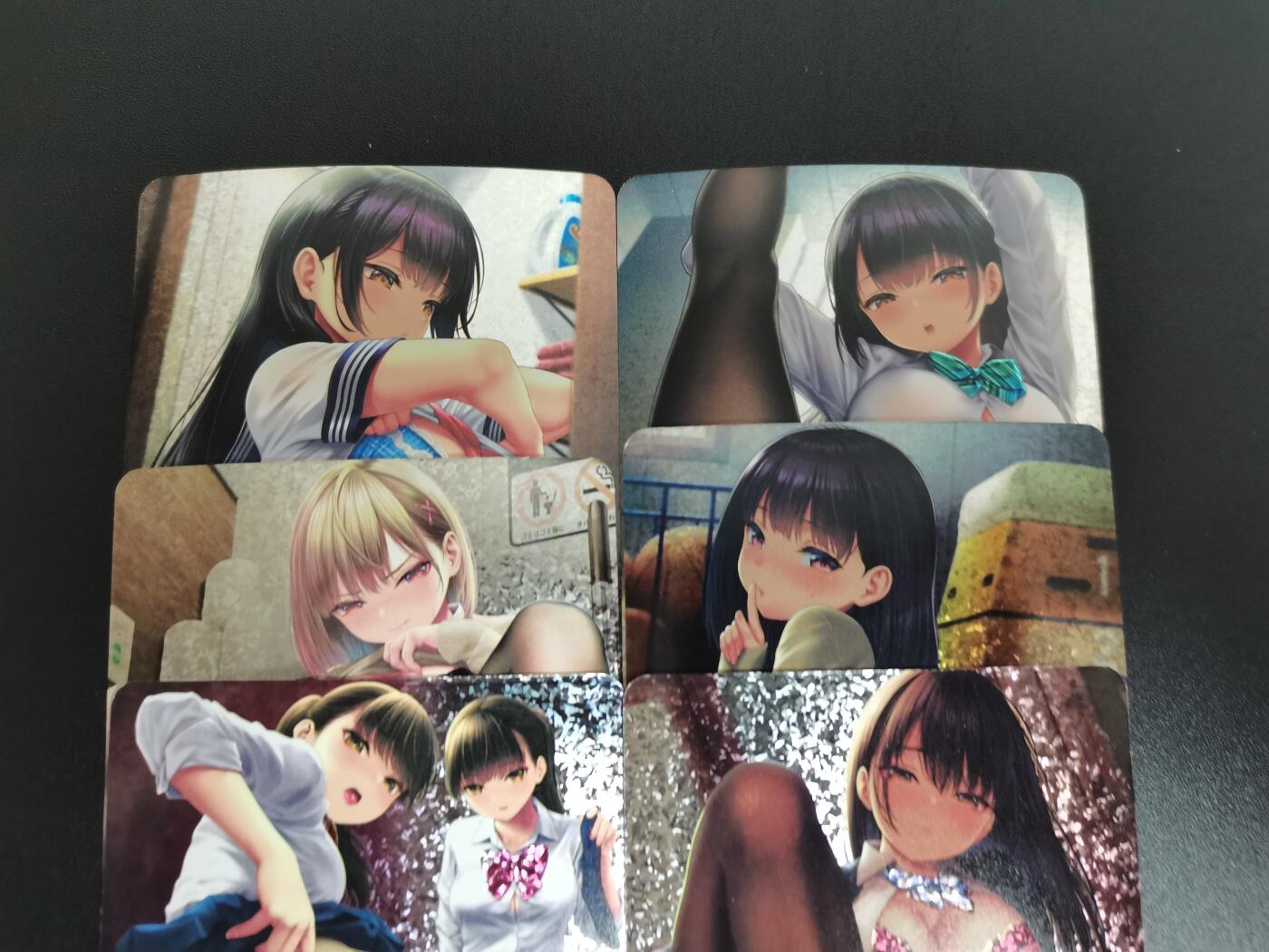 NO.20.5 好又多妹卡大赏，祝你新年旺桃花~只能从此链接进的专场！新店点关注不迷路~每周一站式配齐，方便凑单！（周5晚9点截拍，卖家送拍免费！） 卡卡有趣 性感小姐姐 闪卡6张