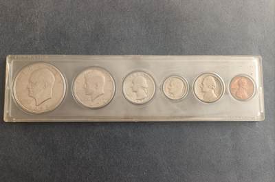 【游宝包邮场】蛇年第105期 纸钞硬币卡牌综合场[一] - 美国🇺🇸 套币 含艾森豪威尔早期大版1美元