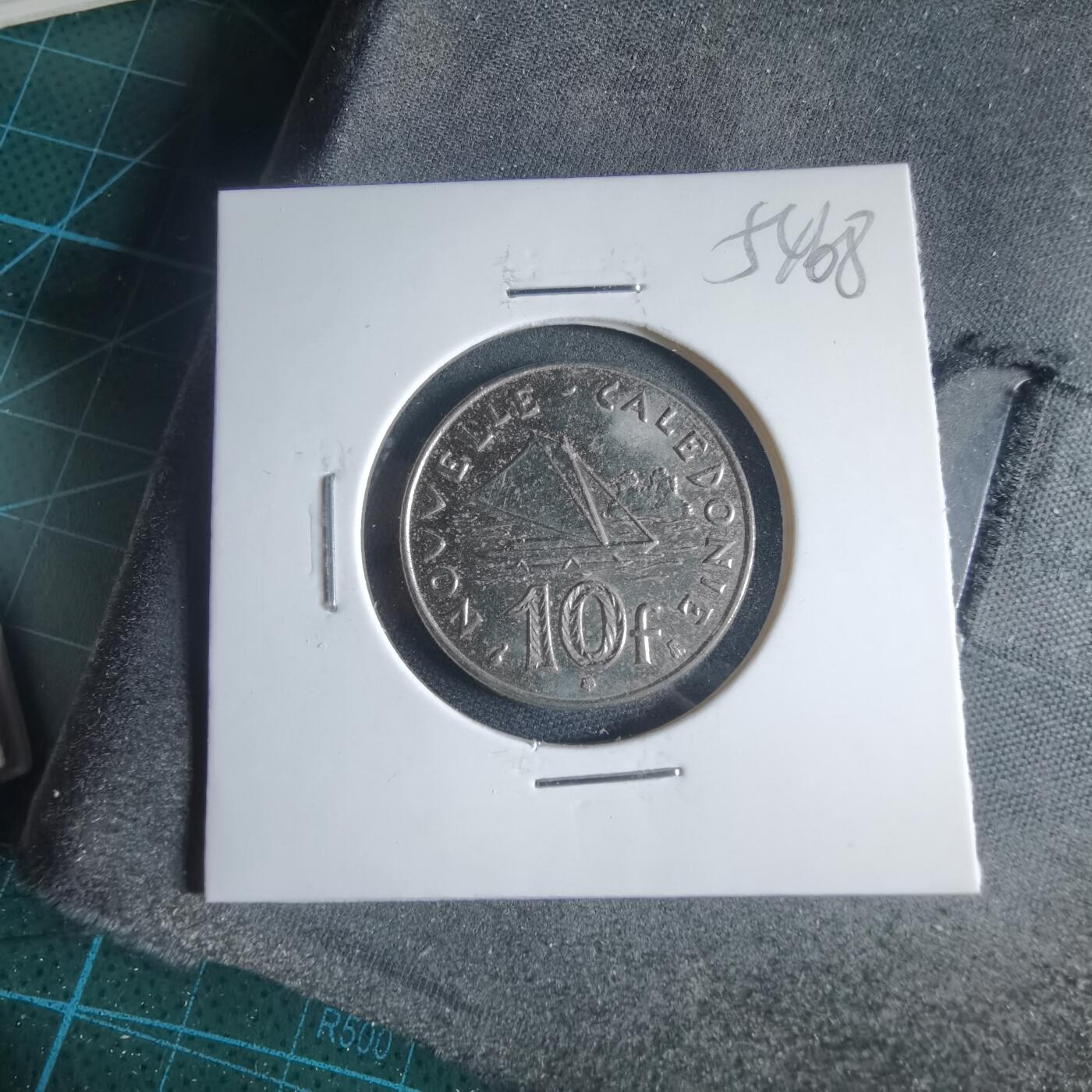 沼泽如烟--第954场 法属新喀里多尼亚1996年10法郎