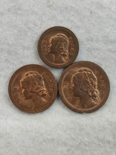 G&W世界散币，银币处理专场（第42场） - 葡属佛得角1930年 3枚套