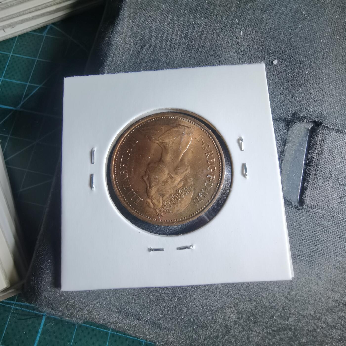 沼泽如烟--第954场 英国1971年2便士