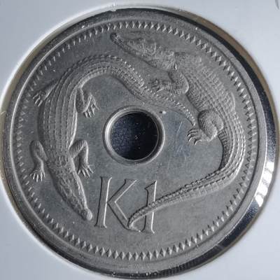 沼泽如烟--第954场 - 巴布亚新几内亚1975年1基纳