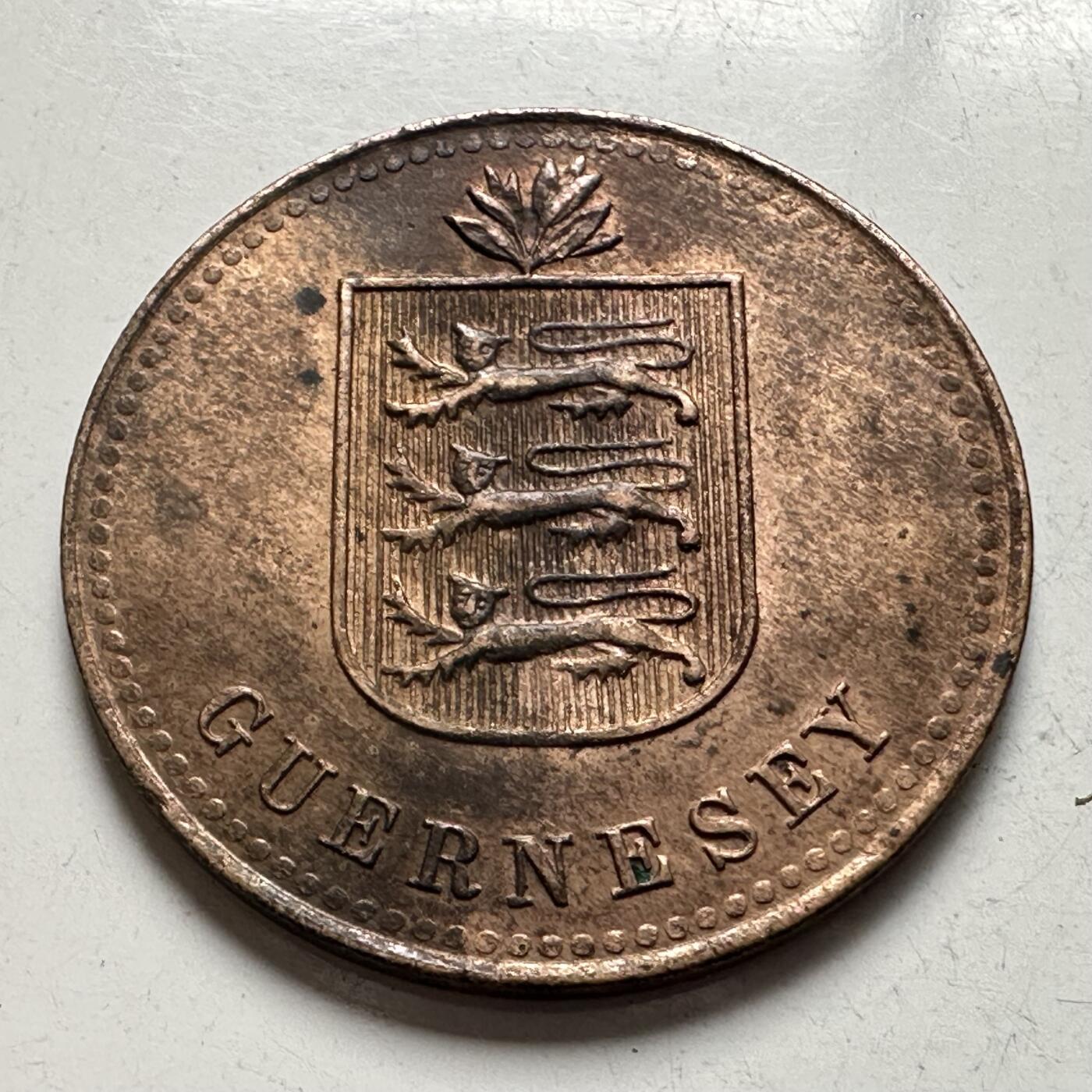 🌹外币初藏🌹🐯2026年第4场  每周二四六晚8️⃣点 接代拍 根西岛1920年4道布