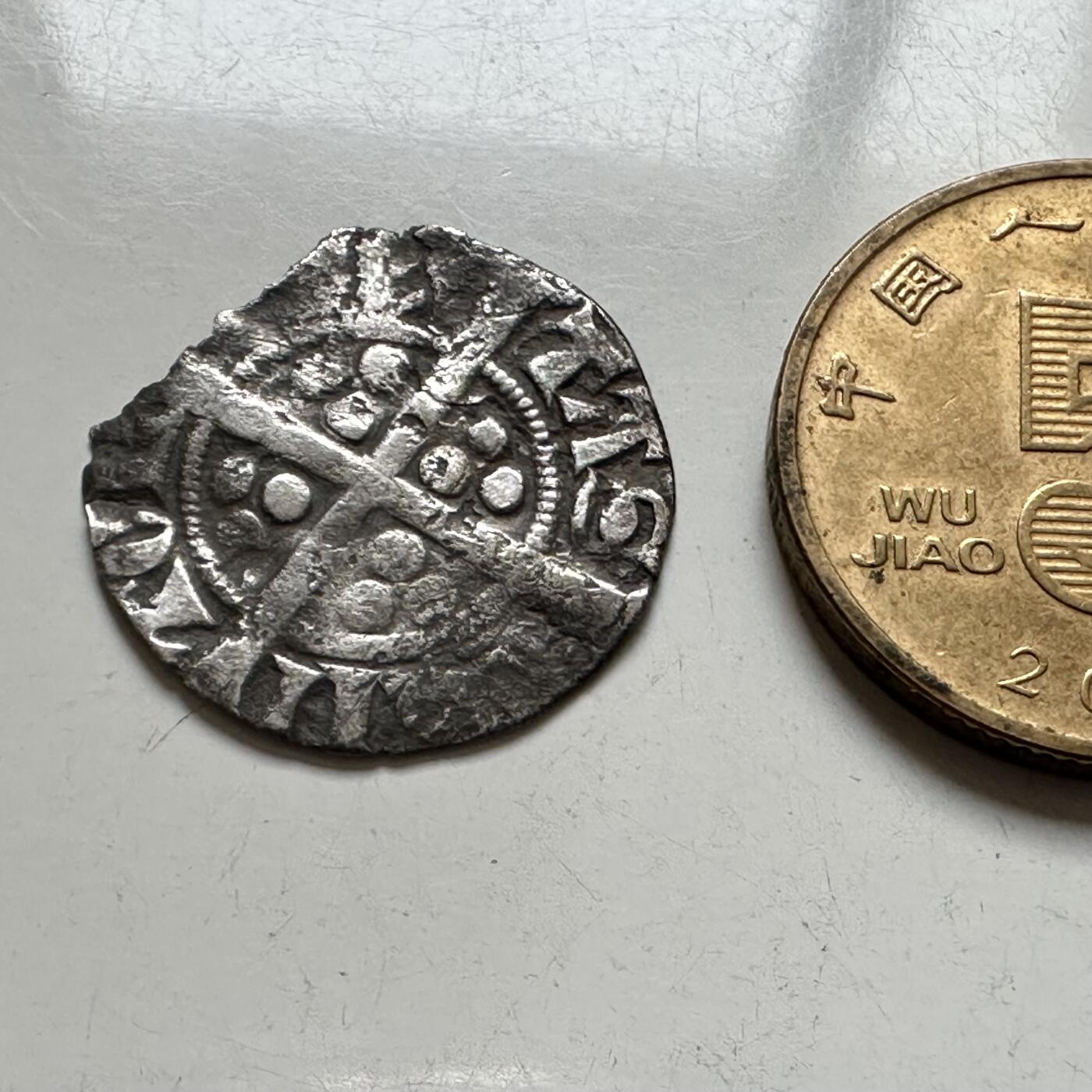 🌹外币初藏🌹🐯2026年第4场  每周二四六晚8️⃣点 接代拍 英国中世纪长十字 打制银币