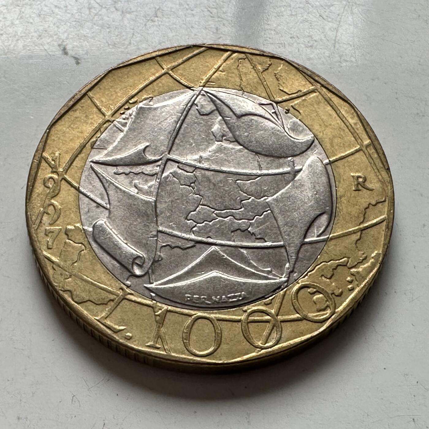 🌹外币初藏🌹🐯2026年第4场  每周二四六晚8️⃣点 接代拍 意大利1997年1000里拉 a