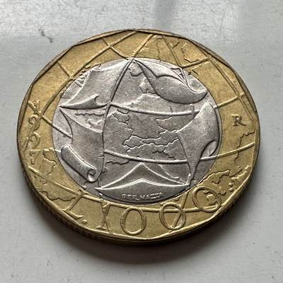 🌹外币初藏🌹🐯2026年第4场  每周二四六晚8️⃣点 接代拍 - 意大利1997年1000里拉 a