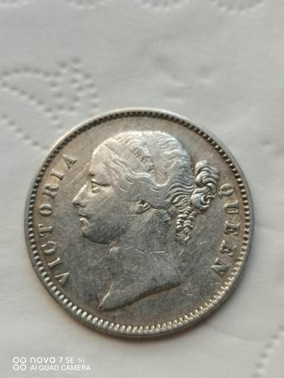 外国外币 - 英属印度1840年一卢比银币