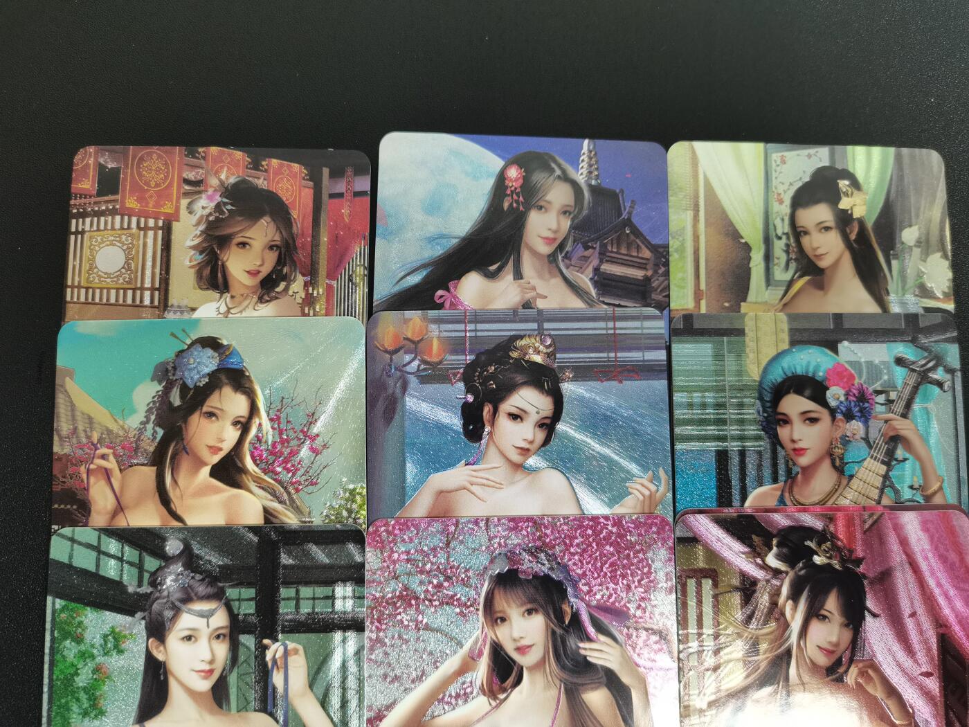 NO.20.5 好又多妹卡大赏，祝你新年旺桃花~只能从此链接进的专场！新店点关注不迷路~每周一站式配齐，方便凑单！（周5晚9点截拍，卖家送拍免费！） 宁缺 唐伯虎九美 粗闪9张