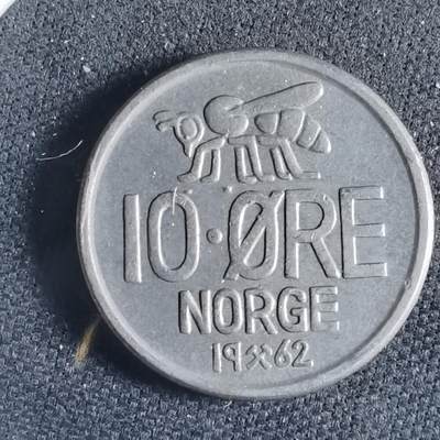 沼泽如烟--第954场 - 挪威1962年10欧尔