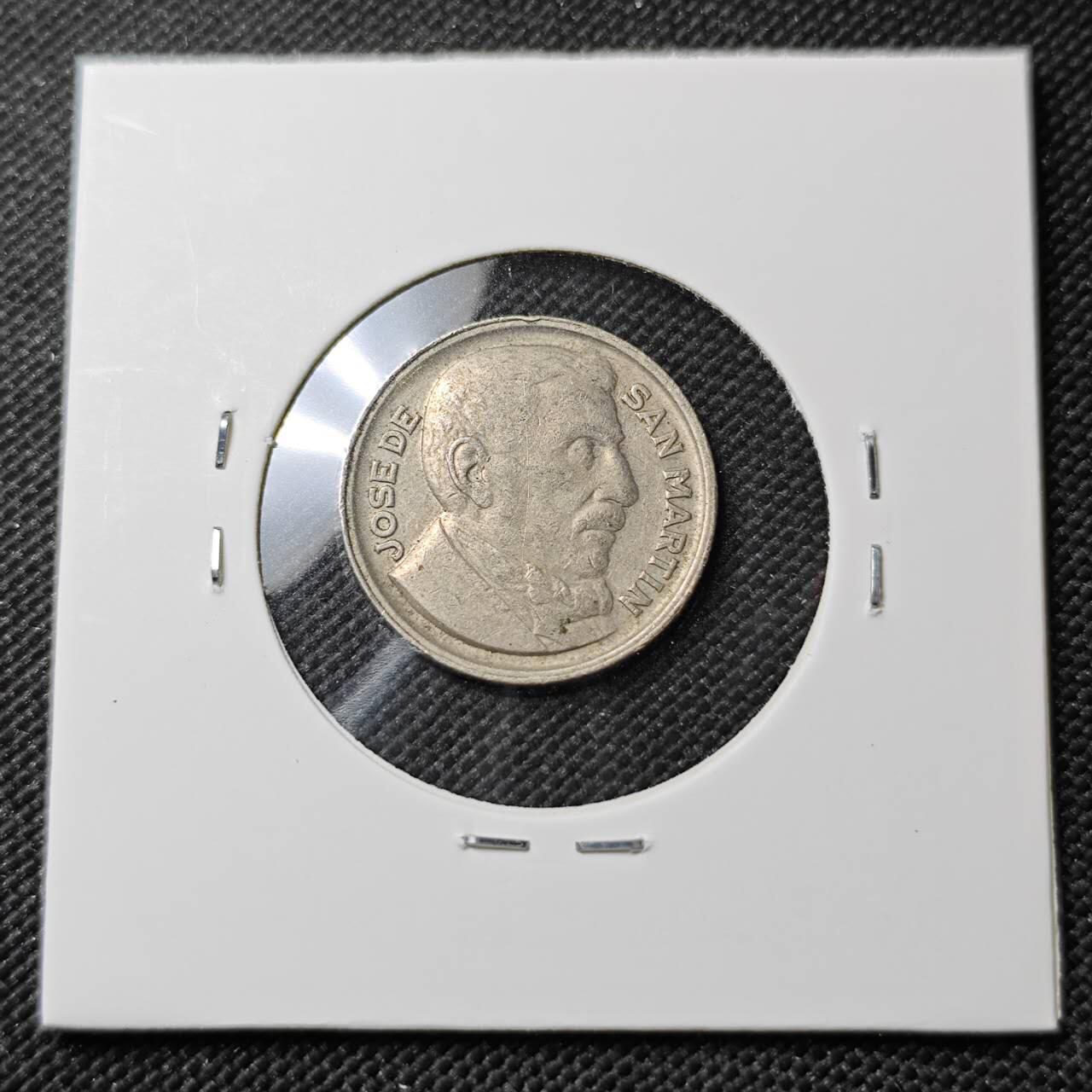 KK钱币收藏小铺  第387期  2月预留时间 周末发货  阿根廷10分纪念币