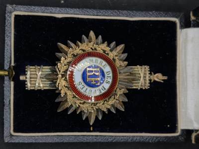 凯旋世界勋赏（第21期冬季大拍）（欢迎送拍）（对拍品有疑问请询问客服，不接受到手刀，出价默认拍品品相。请认真阅读拍卖规则！出价默认已认可！）（收到货请录制开箱视频，无视频概不处理问题。） - 法国参议院证章