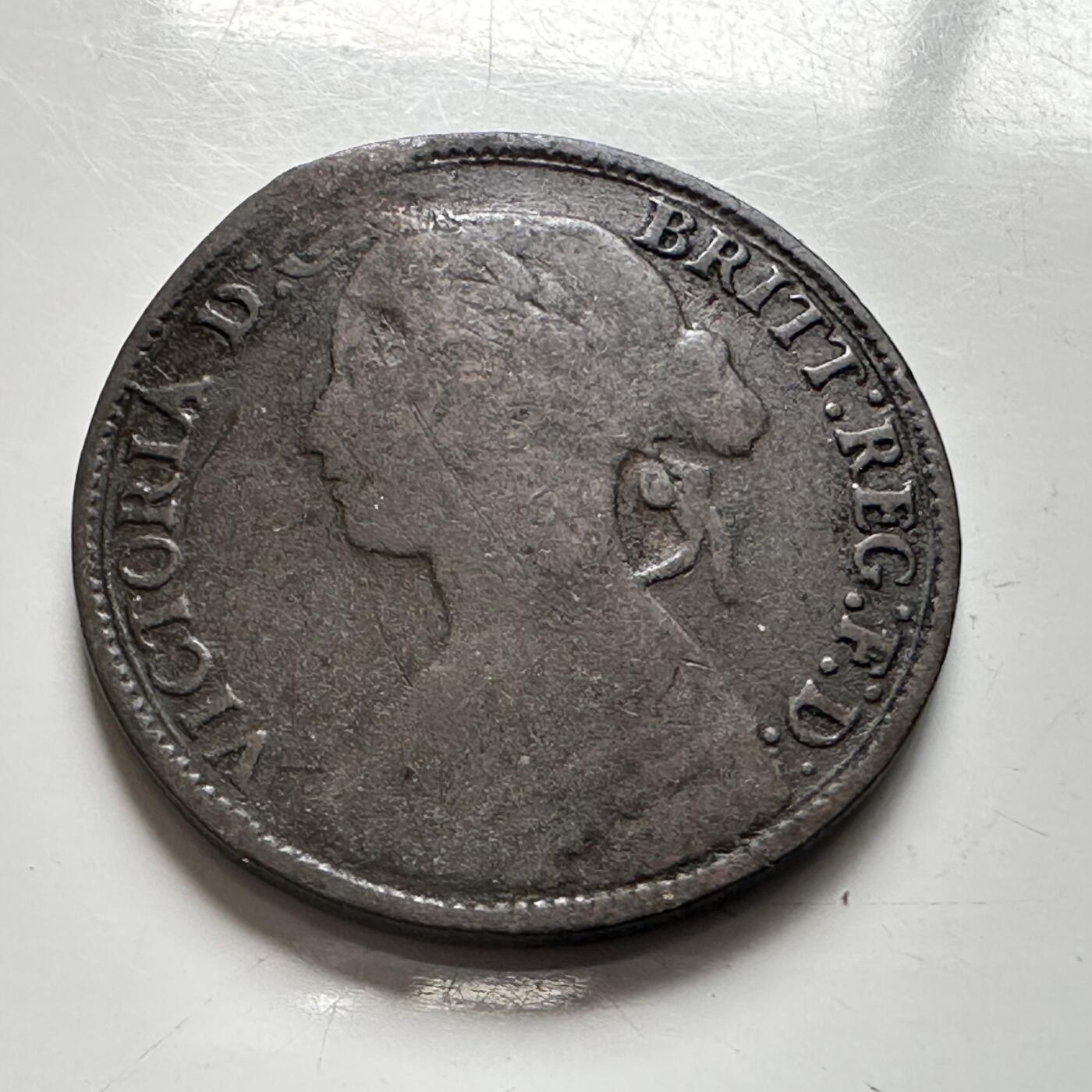 🌹外币初藏🌹🐯2026年第4场  每周二四六晚8️⃣点 接代拍 英国1860年一法新 币不平