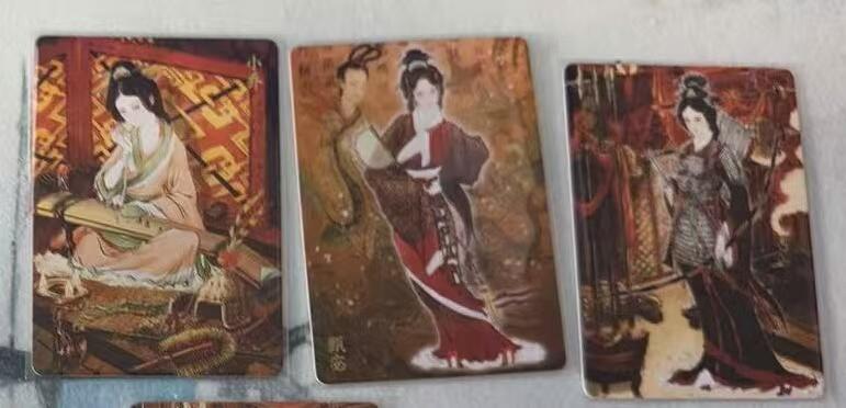 秋萤阁第40期 (1月7号周三晚上20点截拍，欢迎竞拍)  焱卡燎原三国第三弹龙骧虎跃 彫仙普卡 小乔 甄宓 孙尚香