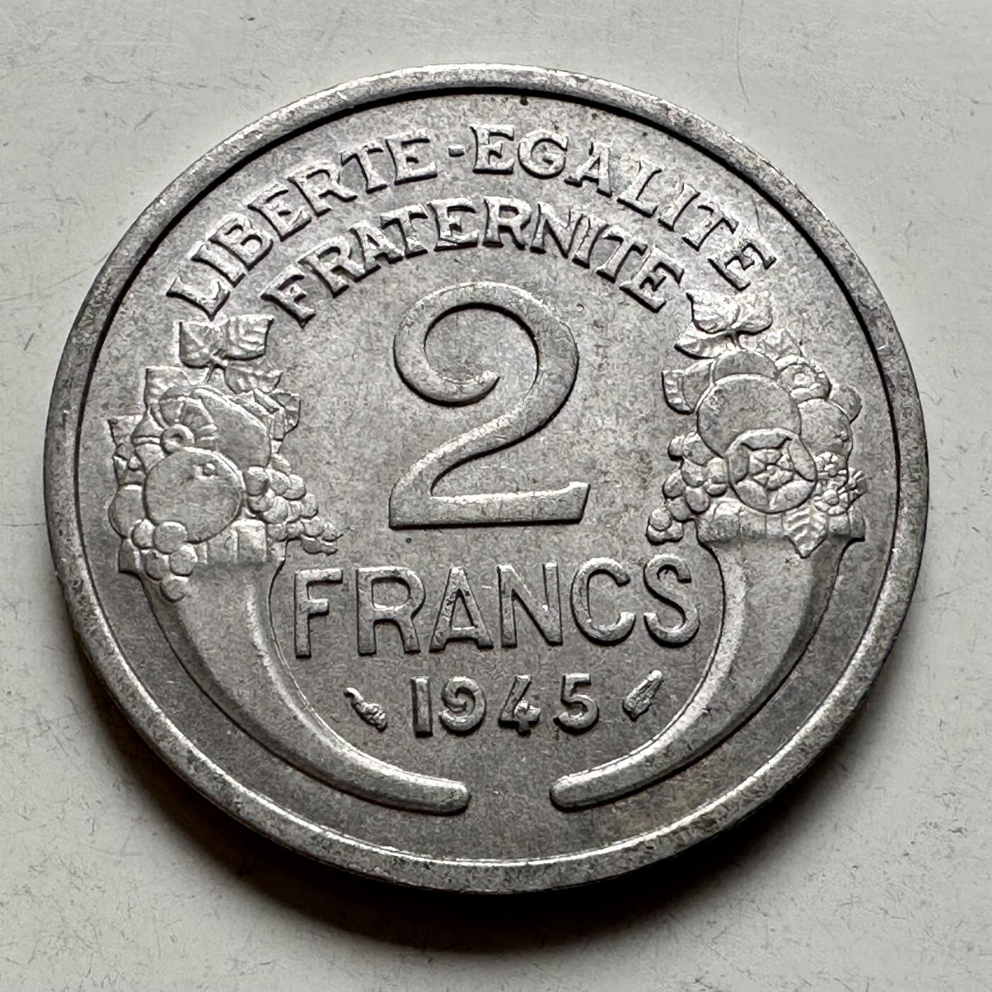 🌹外币初藏🌹🐯2026年第4场  每周二四六晚8️⃣点 接代拍 法国1945年2法郎