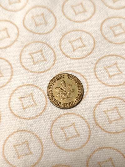 抚柳草堂-第六期章牌钱币 奖章勋章限时免佣 满百包邮 放漏专场 - 1950德国10芬尼  早期少见C标 品相如图