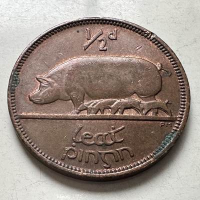 🌹外币初藏🌹🐯2026年第4场  每周二四六晚8️⃣点 接代拍 - 爱尔兰1964年半便士