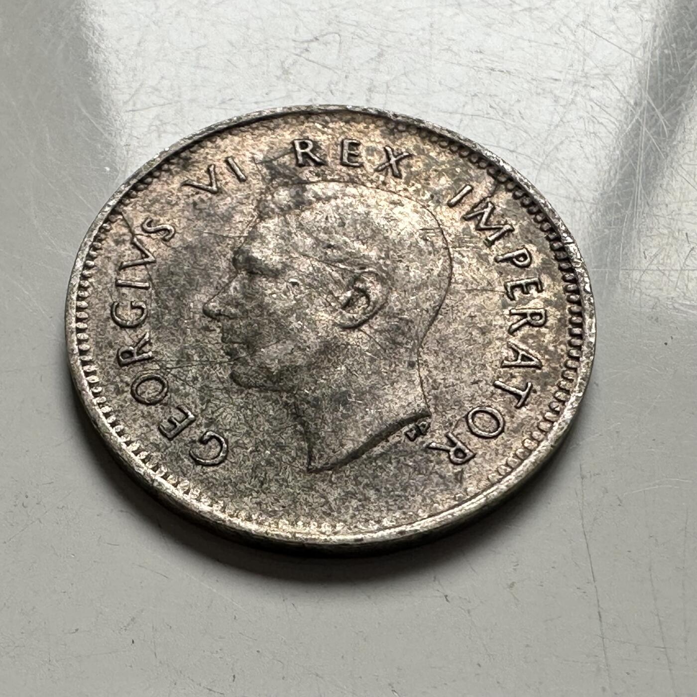 🌹外币初藏🌹🐯2026年第4场  每周二四六晚8️⃣点 接代拍 南非1941年3便士银币