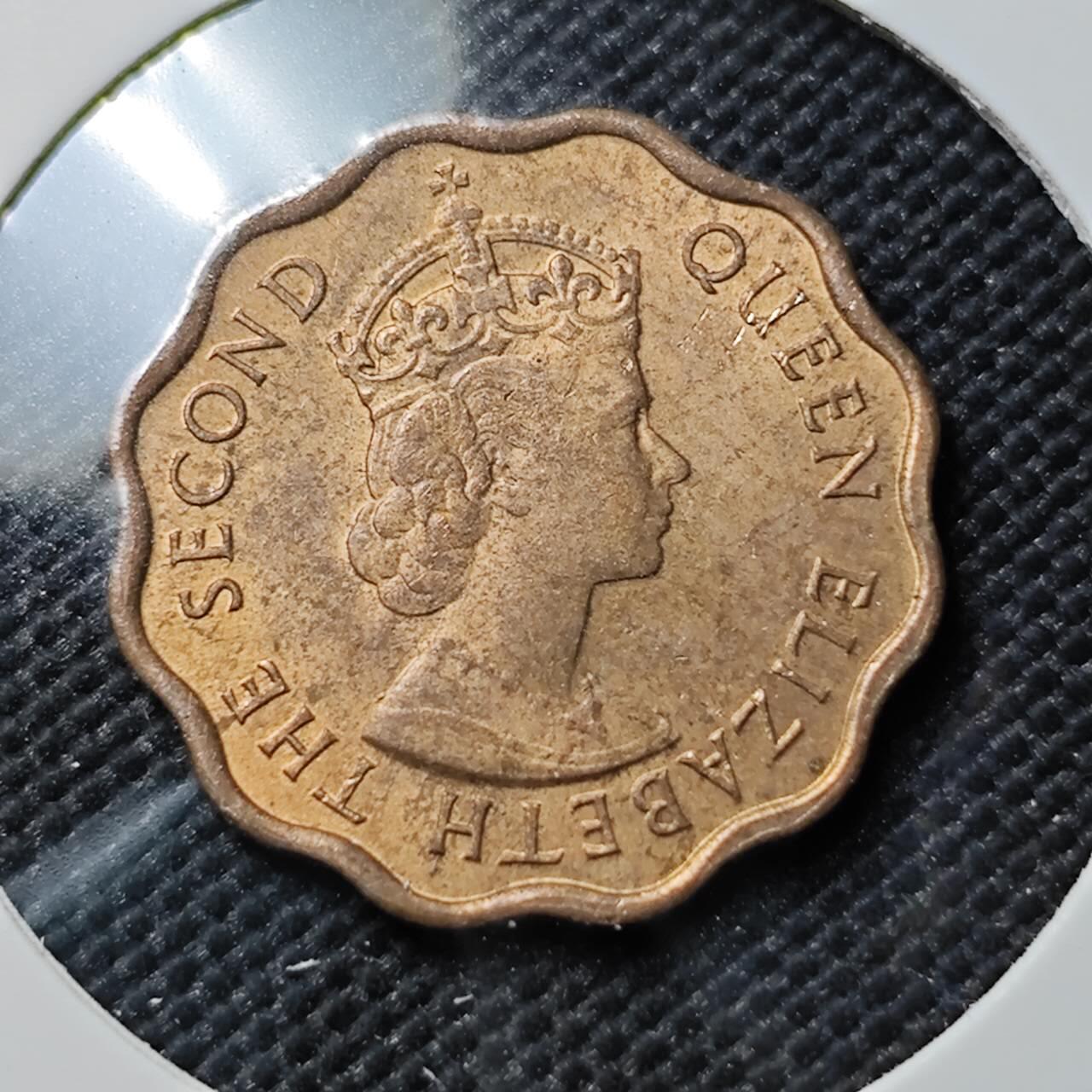 KK钱币收藏小铺  第387期  2月预留时间 周末发货  1965洪都拉斯1分铜币 好品